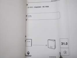 Sisu Trucks Renault 31 015 Kytkin / Clutch vaihteistot - Huolto-ohjekirja