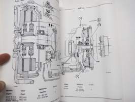 Sisu Trucks Renault 31 015 Kytkin / Clutch vaihteistot - Huolto-ohjekirja