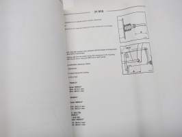 Sisu Trucks Renault 31 015 Kytkin / Clutch vaihteistot - Huolto-ohjekirja
