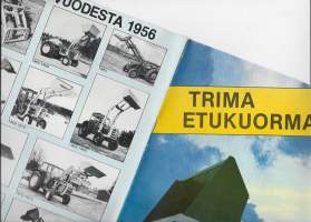 Trima etukuormaimet  esite 1984   8 sivua