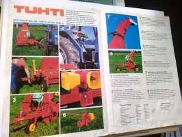 TUHTI Niittosilppuri SH 1100D, SH 1300D -myyntiesite