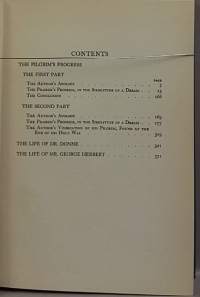 The Pilgrim&#039;s Progress By John Bunyan - The Lives of John Donne and George Herbert By Izaak WaltonThe Harvard Classics.Volume 15.  (Elämäkerta)