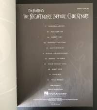 Tim Burton&#039;s - The Nightmare Before Christmas - Piano/Vocal
