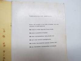 Sampo 10 ajopuimuri, leikkuupuimuri -käyttöohjekirja