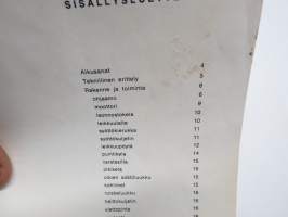 Sampo 10 ajopuimuri, leikkuupuimuri -käyttöohjekirja