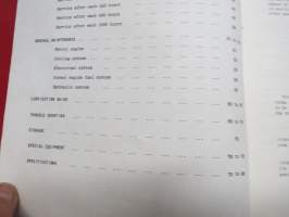 McCormick International B-414 Tractor Diesel and petrol models Operator´s manual
