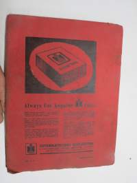 McCormick International B-414 Tractor Diesel and petrol models Operator´s manual