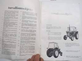 Ford 5600, 6600, 7600 traktori -käyttöohjekirja, suomenkielinen