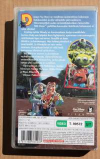 VHS - Walt Disney Pictures - Toy Story, 1995. Kesto 77 min. Suomenkielinen puhe