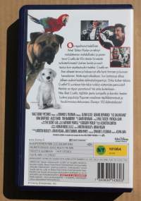 VHS - Walt Disney - 102 dalmatialaista, 2000. Kesto 96 min. Suomenkielinen puhe. Glenn Close, Gerard Depardieu