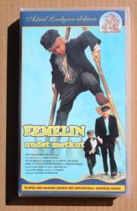 VHS - Astrid Lindgrenin Eemelin uudet metkut, 2002. Kesto 89 min. 2 versiota: Suomenkielinen puhe/ruotsinkielinen puhe, jossa suomenkielinen teksti