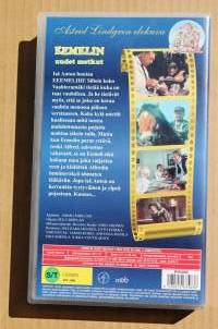 VHS - Astrid Lindgrenin Eemelin uudet metkut, 2002. Kesto 89 min. 2 versiota: Suomenkielinen puhe/ruotsinkielinen puhe, jossa suomenkielinen teksti