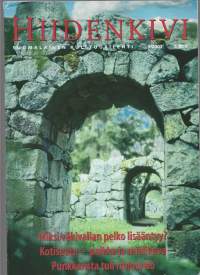 Hiidenkivi  2003 nr 5 suomalainen kulttuurilehti / kuoleman laulut, rikollisuuden pelko,  Kalevipoeg