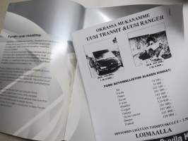 Ford automallisto 2000 -myyntiesite / brochure