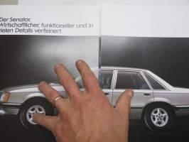 Opel Senator 1981? -myyntiesite / brochure