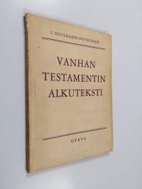 Vanhan testamentin alkuteksti