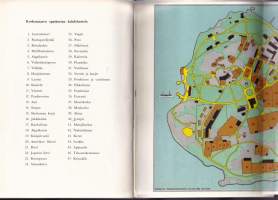 Korkeasaaren eläintarha, Helsinki 1967. 40-sivuinen esittelyvihko ja karttaliite