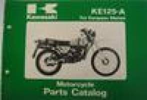 Kawasaki KE125-A parts catalog