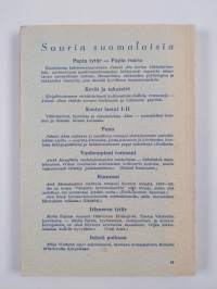 Kokoelma ylioppilasaineita