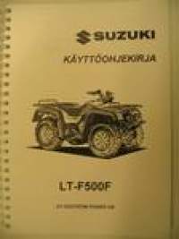 Suzuki L-TF500F käyttöohjekirja