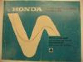 Honda XR80z XR80a XR80b XR80c XR80d parts catalogue varaosaluettelo