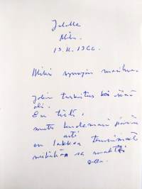 Pienoisromaanit (signeerattu, tekijän omiste)