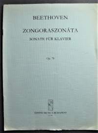 ZongoraszonataSonate fur klavier OP.78