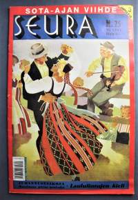 Sota-ajan viihde Seura nro 25 1940