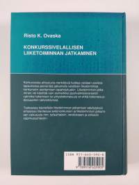 Konkurssivelallisen liiketoiminnan jatkaminen