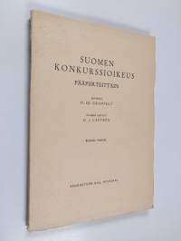 Suomen konkurssioikeus pääpiirteittäin