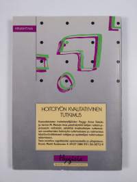 Hoitotyön kvalitatiivinen tutkimus