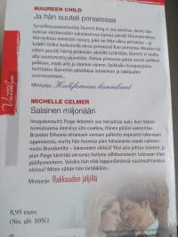 Harlequin viettelys tupla 2013, Maureen Child-Ja hän suuteli prinsessaa/Michelle Celmer-Salainen miljonääri