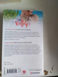 Harlequin viettelys tupla 2018, Joanne Rock-Kaikki tai ei mitään/Leslie Kelly-Seikkailuja kesäyössä