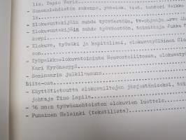 Ammattiyhdistys ja elokuva - Suomen Elokuvakerhojen Liitto -julkaisu nr 5