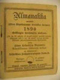 Almanakka 1890