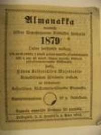 Almanakka 1879