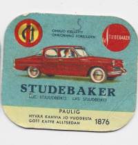 Studebaker - keräilykuva, kahvipakettikuva  -