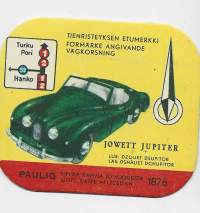 Jowett Jupiter - keräilykuva, kahvipakettikuva  -