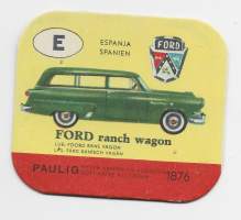 Ford Wagon - keräilykuva, kahvipakettikuva  -