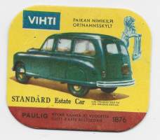 Standard Estate Car - keräilykuva, kahvipakettikuva