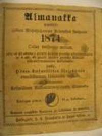 Almanakka 1874
