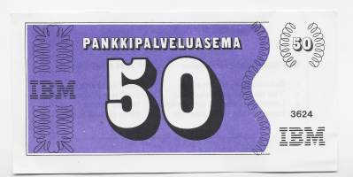 Pankkiautomaatin testiseteli / Test note specimen 50