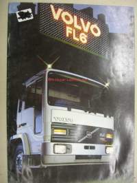 Volvo FL 6 -myyntiesite / sales brochure