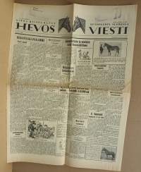 Hevosviesti nro 44 keskiviikkona lokakuun 29. 1958