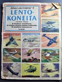 Lentokoneita Kultaiset askartelukirjat 4