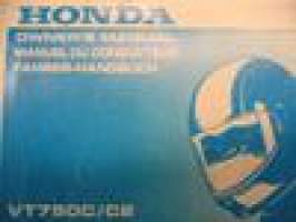 Honda VT750C/C2 owner´s manual käyttöohjekirja