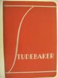 Studebaker instruktionsbok