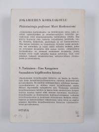 Suomalaisen kirjallisuuden historia