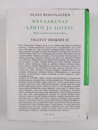 Keulakuvat ; Lähtö ja loitsu