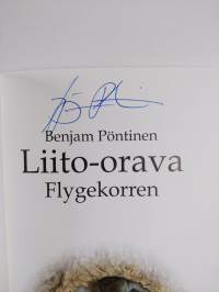 Liito-orava = Flygekorren (signeerattu)